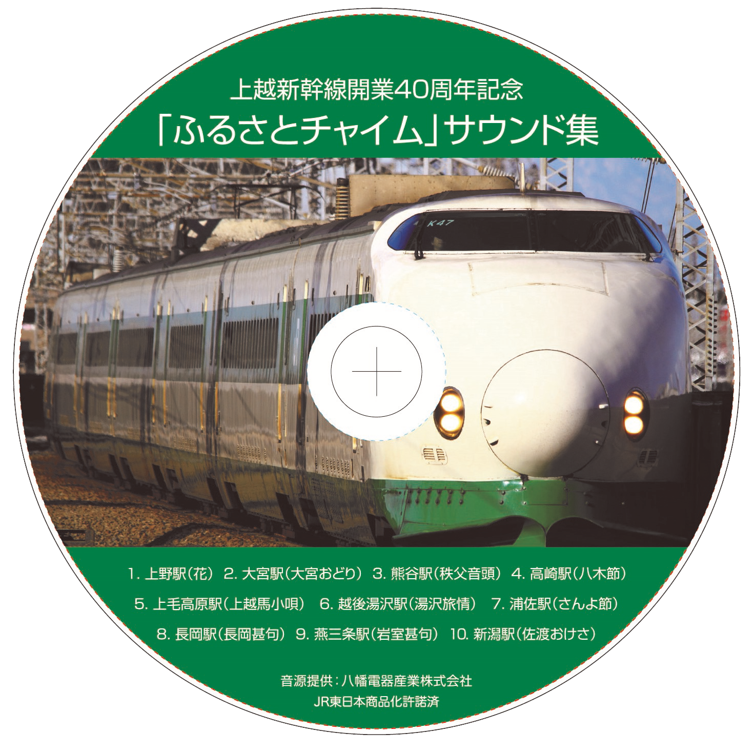 上越新幹線開業40周年記念 IC カードケース