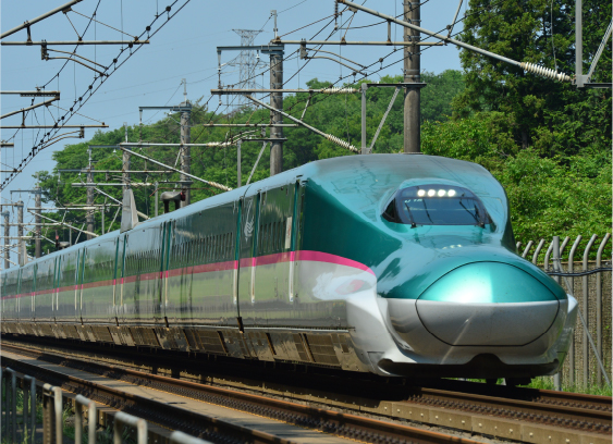 新幹線で東京から約70分！