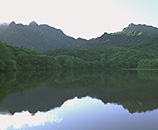 「戸隠神社　鏡池」の写真