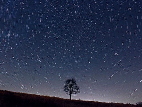 Photo: Starry sky sightseeing spot