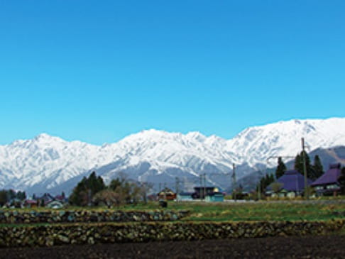 Photo: The Northern Alps viewed from Azumino