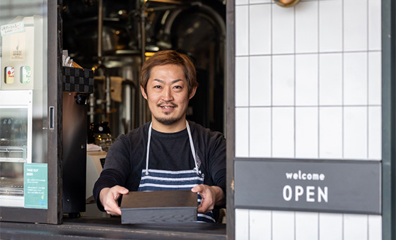 限定ランチ受渡しイメージ