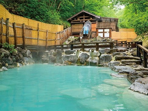 写真:蔵王温泉大露天風呂