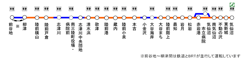 宮城県道209号上八瀬気仙沼線