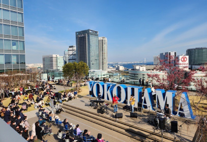 YOKOHAMA Station CityによるJR横浜タワーでのイベント風景