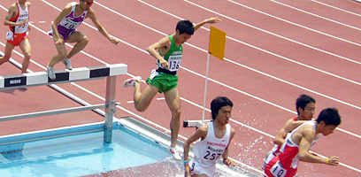 3000mSCで3位入賞の駒野選手