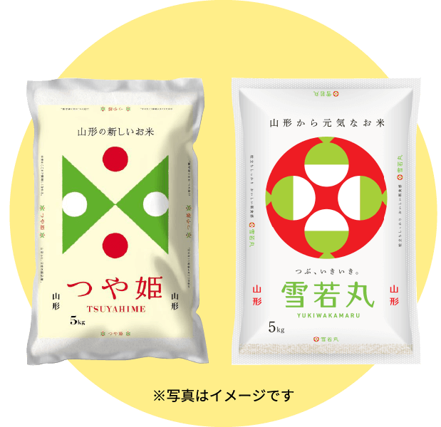 山形県:「つや姫」「雪若丸」セット(計10kg)