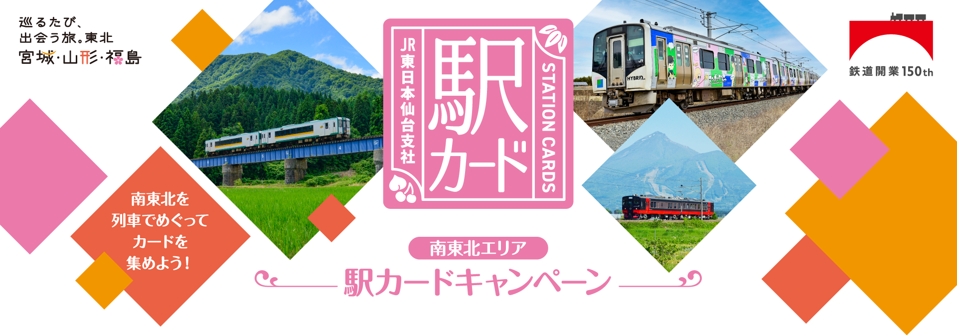 JR東日本仙台支社 駅カードキャンペーン