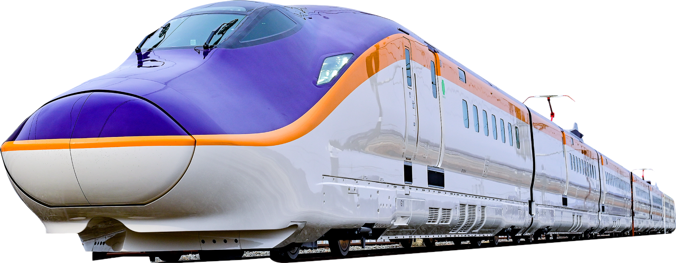 「山形新幹線新型車両 E8系つばさ」外装デザイン