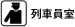 列車員室