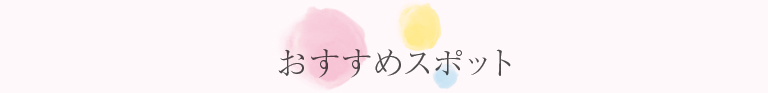 おすすめスポット