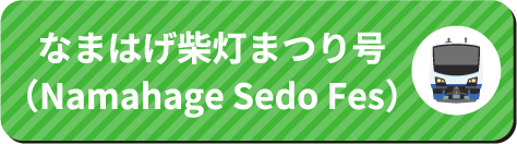 なまはげ柴灯まつり号（Namahage Sedo Fes）