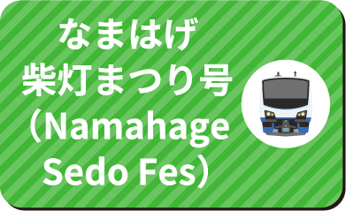 なまはげ柴灯まつり号（Namahage Sedo Fes）