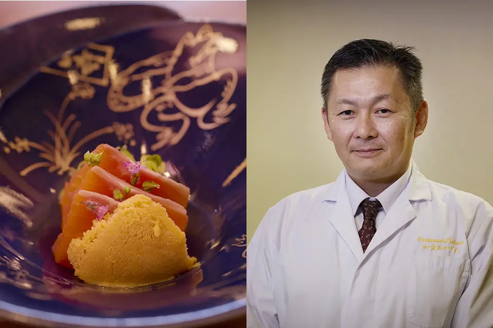 image: Kofu, Yamanashi　Washoku AKAZAWA　Mundo Akazawa