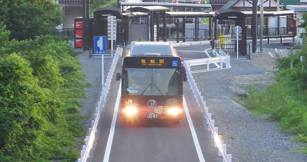 気仙沼線BRT