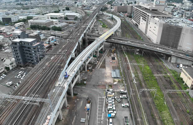 山形新幹線福島駅上りアプローチ線新設