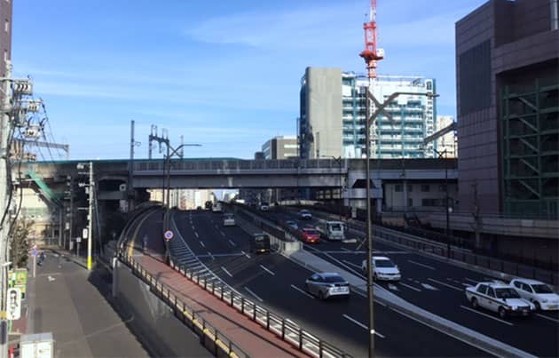 東北本線仙台駅構内宮城野こ線橋改築
