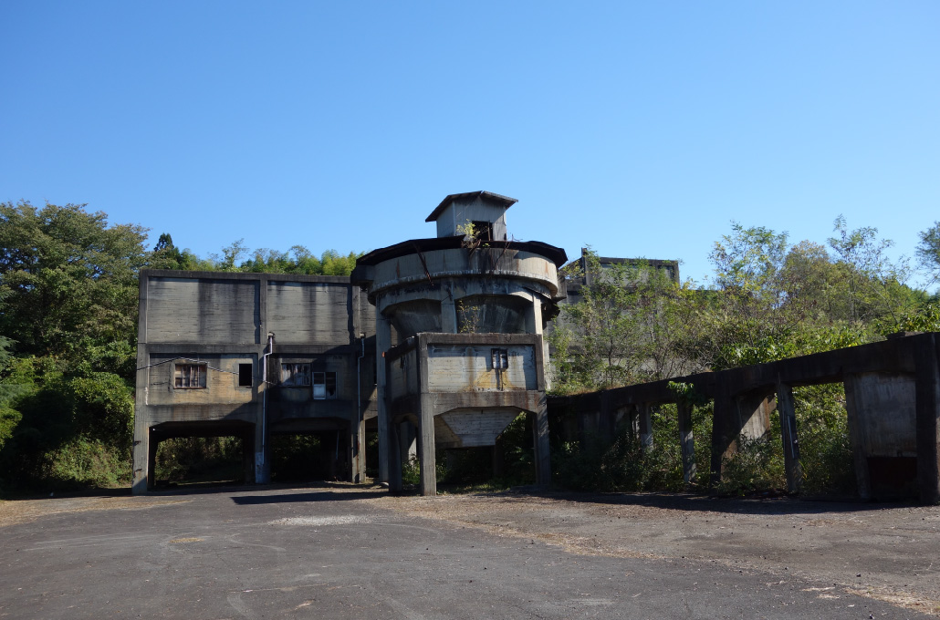 常磐炭礦住吉一抗(中央選炭工場・坑口・扇風機上屋)