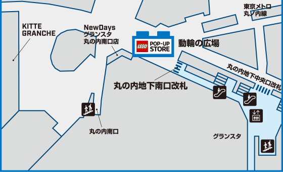 東京駅MAP