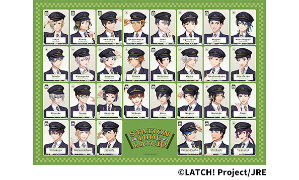 山手線各駅『STATION IDOL LATCH!』から100周年お祝いコメント登場！