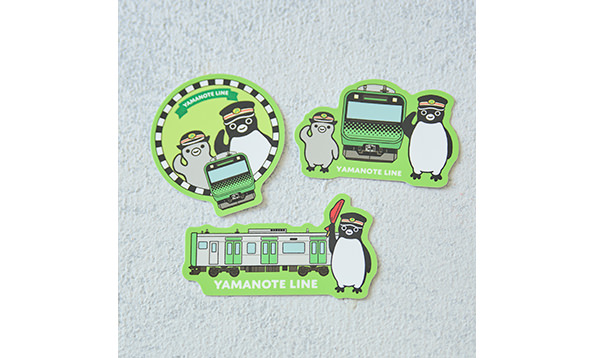 Suicaのペンギン ステッカー（鉄道シリーズ・山手線）