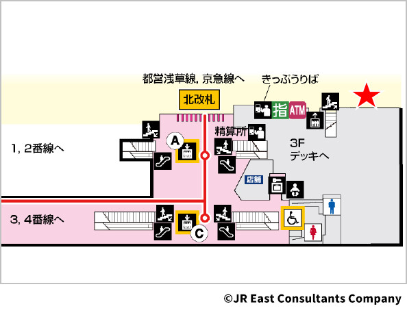 高輪ゲートウェイ駅北改札外