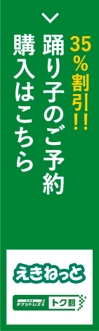 踊り子の特急券が35%割引!!