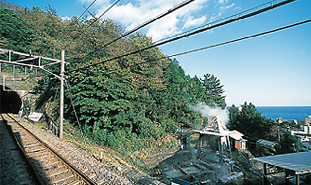 伊豆急行線「伊豆熱川駅」