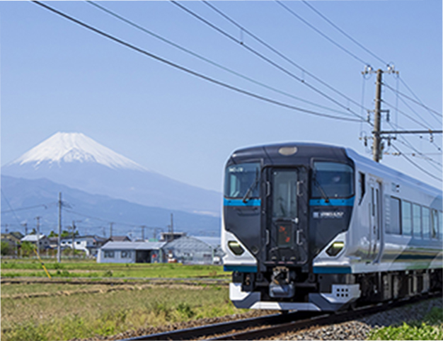 富士山と踊り子