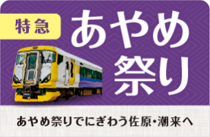 特急「あやめ祭り」を運転します！