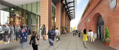 Rendering of Brick Viaduct Pathway