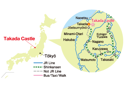 Location – Takada Castle