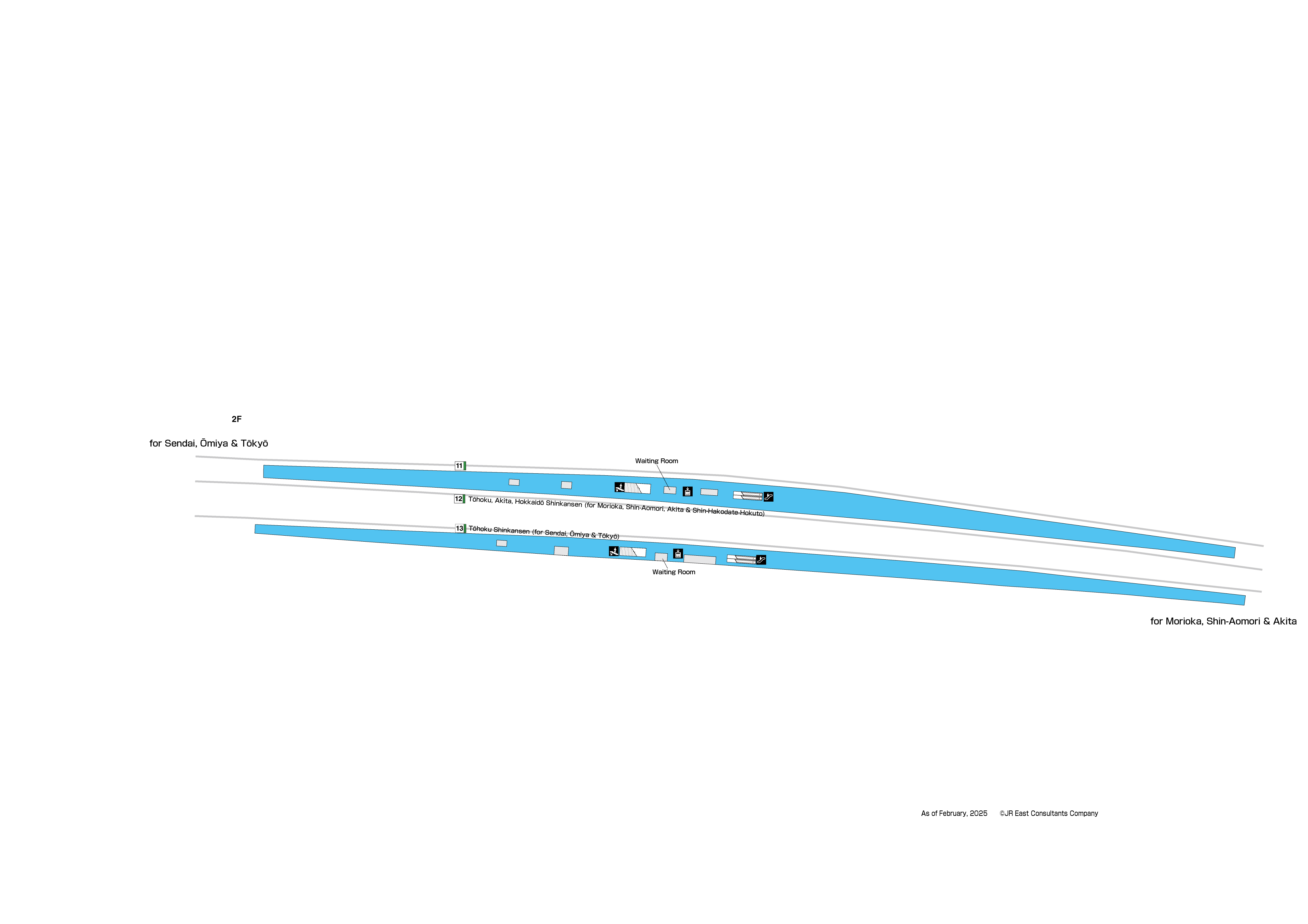 Kitakami Station 2FMap