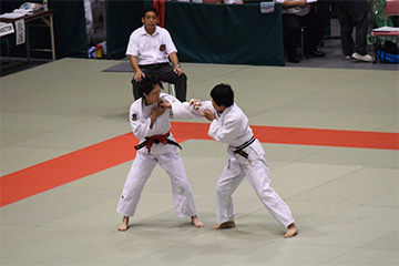 第46回全日本実業柔道個人選手権大会の様子