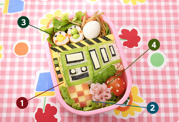 コトリもゴキゲン！わくわくトレイン弁当