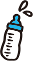 哺乳瓶イラスト