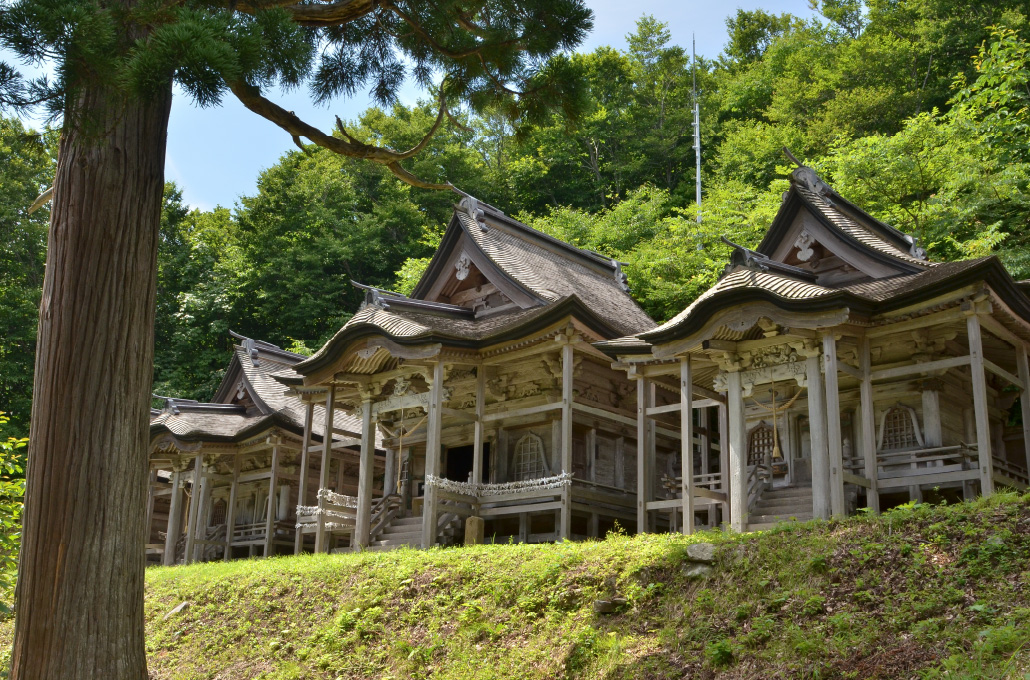 赤神神社 五社堂
