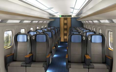 Green Car Passenger Cabin